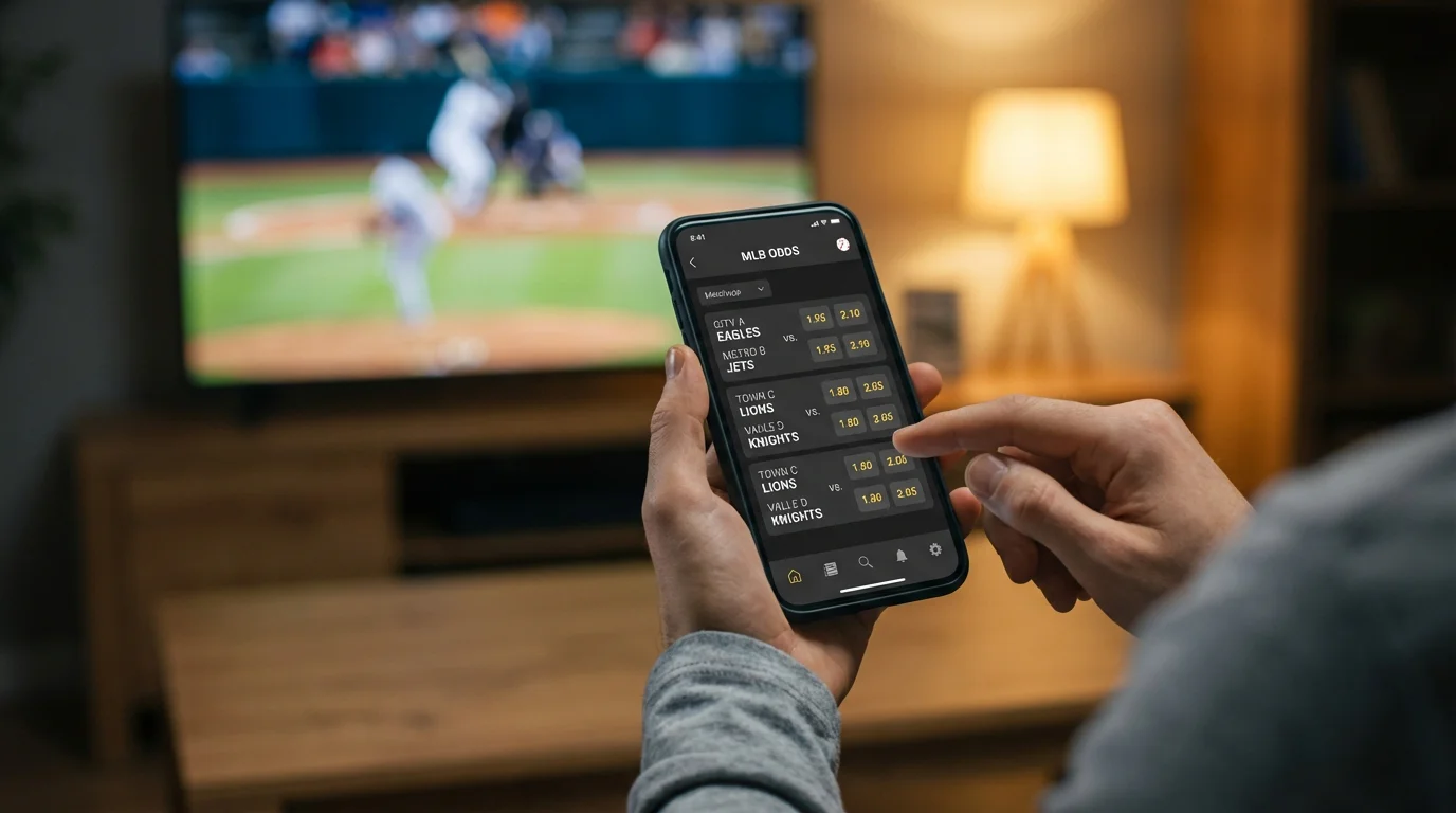 MLB-vetotyypit ja kertoimet näyttöruudulla vedonlyöntiin